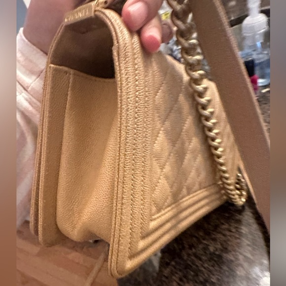 Old medium Chanel boy bag - Picture 7 of 13